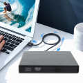 Optical USB DVD drive external optical desktop/notebook universal CD burner for Windows XP/8/Vista.