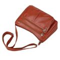 Many Pockets Shoulder Crossbody Bags for Women 2023 Brand Leather Ladies Designer Handbags Winter Style Messenger Bags Sac.