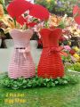 Beutiful Plastic Artificial Flower Vase. 