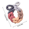 Butterfly Hand Braided Hair Rope Thickened High Elastic Ponytail Hair Rope MIO Super Store.