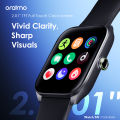 Oraimo Smart Watch 5N 2.01'' TFT IP68  (OSW-806N) - Light Chrome. 