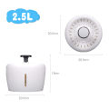 2.5L Automatic Pet Water Fountain Silent Drinking Electric Water Dispenser Feeder Bowl for Cats Dogs Multiple Pets. 