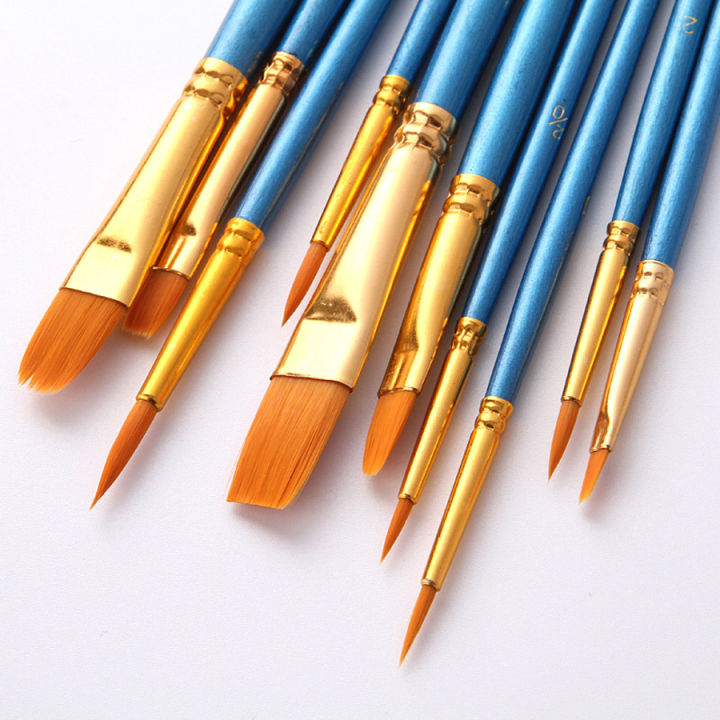 Artist%20Paint%20Brush%20Set%20%7C%20Professional%2010pcs%20Painting%20Brushes%20for%20Art%20Supplies%20&%20Stationery%20-%20Image%203