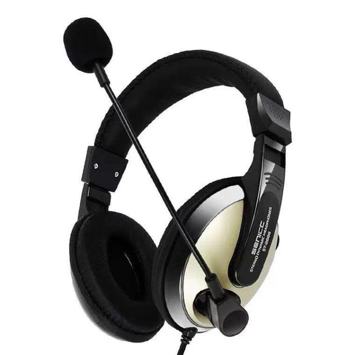 Shengli 2688 headset computer education headset for students online class listening, speaking, and test contact headset with microphone