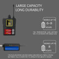 Portable Wireless Headset Microphone+Lavalier Mic System Teaching Speech Interview Vlog Live Tourist guide. 