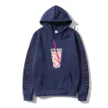 Harajuku Ice Coffee Splatter Hoodies Sweatshirts Men and Women oversized hoodie Charli DAmelio Pullover Unisex Costume Tracksuit. 