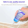 120ml Multipurpose Silicone Sealant Waterproof Caulk Seal Mouldproof Fast Drying Adhesive Glass Glue For Bathroom Kitchen. 