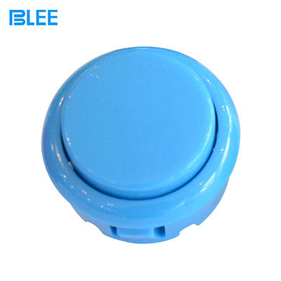 Blue - 30mm Small Circular Arcade Button