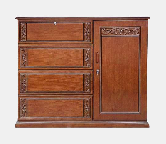 Wood%20Wardrobe%204%20Drower%20Stylish%20W-472%20Malaysian%20process%20wood%20-%20Image%203