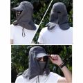 Sun Protection Cap for Man Camping Hat Baseball Face Neck Cover Sun Outdoor Sport Hiking Fishing Hats. 