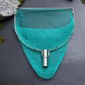 Flat Head Square Screw Small Mesh Stainless Steel Solid Dip Net Headband Inner Ring Breeding Fish Catching Deepening Large Object Dip Net Bag. 