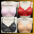 Comfortable Net Bra For Women And Girls 4pis Multicolor. 