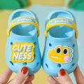 Cartoon Home Slippers Kids Fashion Cute Soft Soled Non-slip Sandals Summer New Design Shoes Baby Unisex PVC Round Head Slippers. 