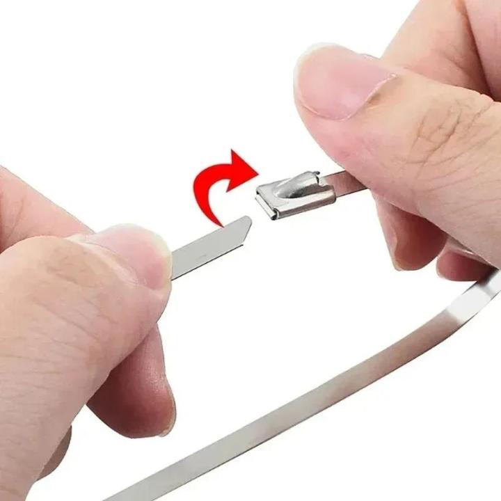 100/20PCS%20Cable%20Ties%20Multifunctional%20Metal%20Self%20Locking%20Zip%20Tie%20Clamps%20Reusable%20Stainless%20Steel%20Fastening%20Ring%20Cable%20Accessories%20-%20Image%204
