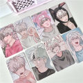 【Big-Sales】 8Pcs/set 3Inches Popi's Same Jujutsu Kaisen Gojo Satoru Tongren Photo Card. 