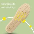 Deodorant Healthy Insoles for Shoes Massage Acupoints Arch Support Plantar Fasciitis Template Insole Men Women Shoe Sole Pads. 