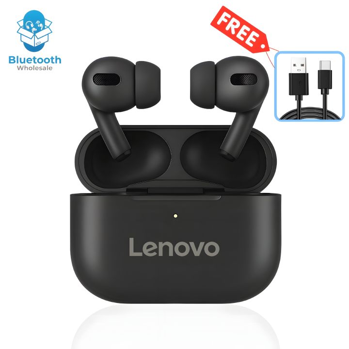 Lenovo LP40 Pro TWS Bluetooth 5.3 Earbuds | HD Sound | Touch Control | Noise Reduction | Long Battery | Free Type-C Cable