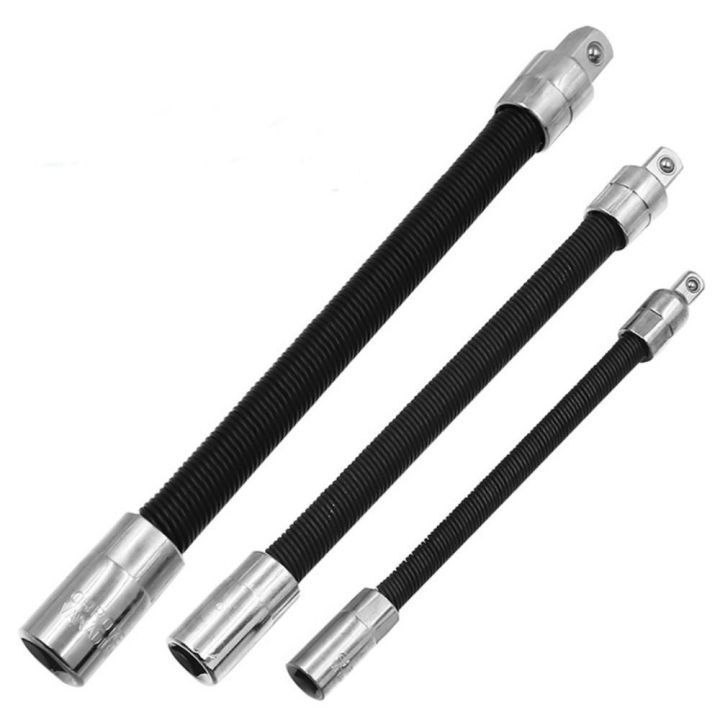 Threaded Rod Socket Extension Hex Shank Flexible Socket Extension Rod Workshop Tool Ratchet Wrench ...