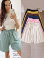 Women shorts 2024 Summer Casual Solid Cotton Linen shorts high waist loose shorts for girls Soft Cool female shorts M-3XL. 