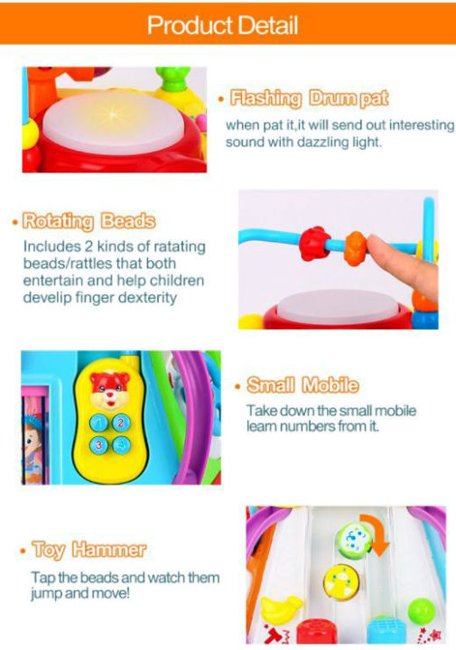 HOLA%20Baby%20Musical%20Activity%20Pyramid%20Toy%20Cube%20Play%20Center%20with%2015%20Functions%20&%20Learning%20Skills%20Educational%20Toys%20for%20kids%20gifts%20-%20Image%203