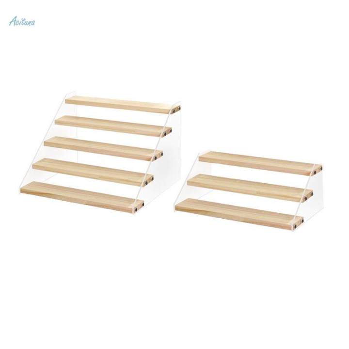 Multi-use%20Three%20Layer%20Clear%20Display%20Rack%20Makeup%20Dolls%20Ladder%20Riser%20Stand%20-%20Image%204