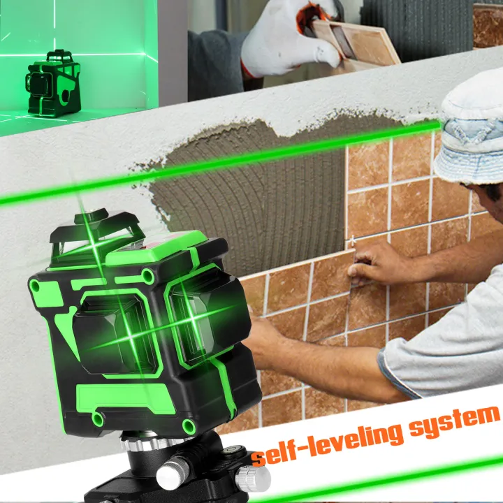 KOGEEK%20Multifunctional%203D%2012%20Lines%20Level%20Tool%20Vertical%20Horizontal%20Lines%20with%20Self-leveling%20Function%20-%20Image%204