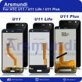 For HTC U11 U11Life U11Plus LCD Display Touch Screen Digitizer Assembly Replacement Parts.
