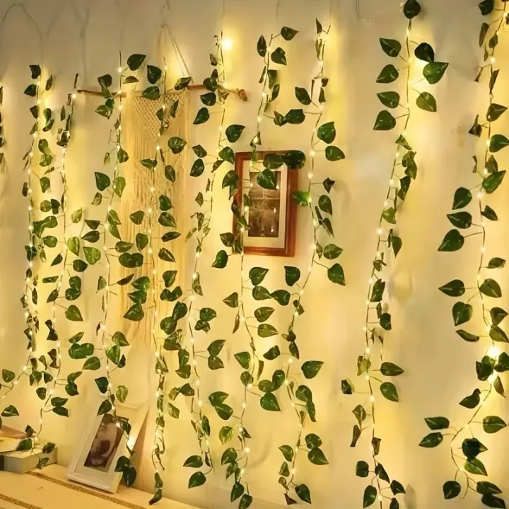 1pc%2020%20LED%20Ivy%20Leaf%20Fairy%20Light%20String%20-%20Battery%20Operated%20for%20Bedroom%20&%207%20feet%20-%20Image%205