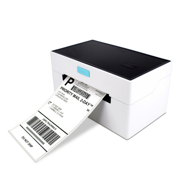 ZJ9220 Desktop Easy Office Thermal Shipping Label 40-110mm Width Printer Express Package Sticker USB BT Wireless Barcode Maker