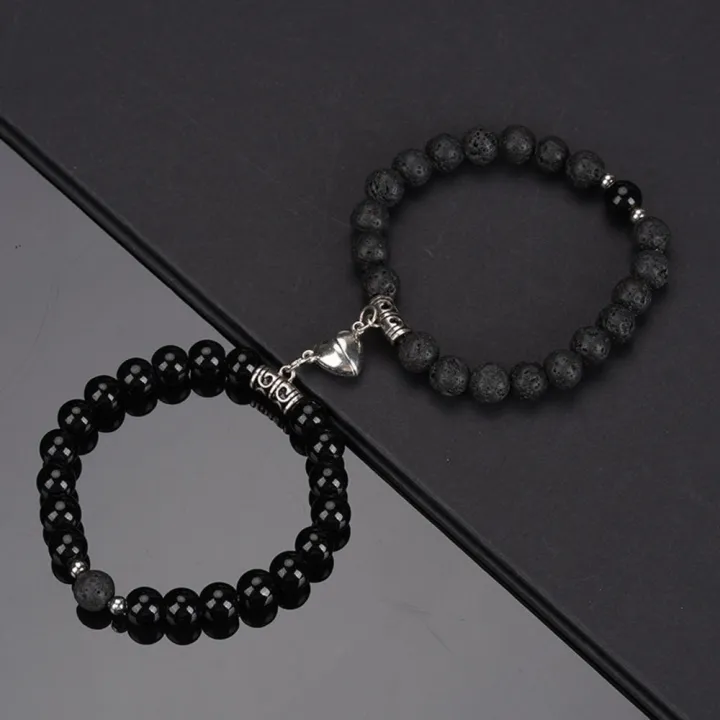 2Pcs/Set%20Beads%20Bracelet%20For%20Lovers%20Natural%20Stone%20Distance%20Heart%20Magnet%20Couple%20Bracelets%20Friendship%20Fashion%20Jewelry%20Gift%20-%20Image%202