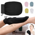 1pcs Both-side Deep Exfoliating Bath Shower Glove - 100% Viscose Fiber Scrubbing Gloves for Dead Skin Removal and Body Spa Kits. 