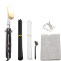 50W Car Bumper Repair Electric Soldering Iron Plastic Welding Kit Accessories Leather Ironing Smoothing Tool Belt PP Stick EU Plug. 