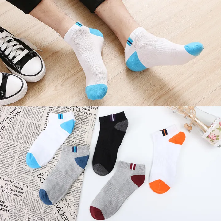 Socks%20Men%20Men's%20Cotton%20Mesh%20Ankle%20Socks%20Breathable%20Sweat%20Absorbing%20Waist-Tied%20Sports%20Socks%20Socks%20Batch%20-%20Image%202