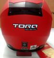 Torq Atom Mat Red Halfface Helmet With Sunvisor.. 