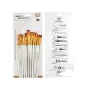 13pcs Watercolor Brush Set Artist Paint Brush Set For Acrylic Painting.