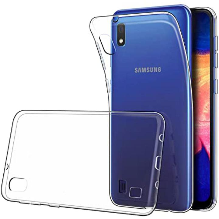 Back Case For Samsung Galaxy A10 Transparent Cover Tpu Back Case