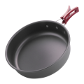 Camping Fry Pan Outdoor Camping Portable Non-Stick Cooking Picnic Hiking Cookware Kitchen Utensil Frying Pan.