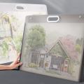 Plastic 4K Picture Album Good Quality Transparent Manuscript Art ColleCtion Storage 8K Sketch Book for Picture Album File. 