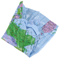 4X Inflatable Toy Globe Tellurion Training Geography Map Balloon Water Ball 40 cm.