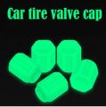 2 Pcs- Valves Tire Valves Caps Universal Luminous Valves Nozzles Stem Cover Decor for motorcycle bicycle and car.