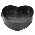 Set of Three Springform Pans Chocolate Cake Bake Mould Mold Bakeware Round Heart Square Shape Kitchen Accessories Baking Tools. 