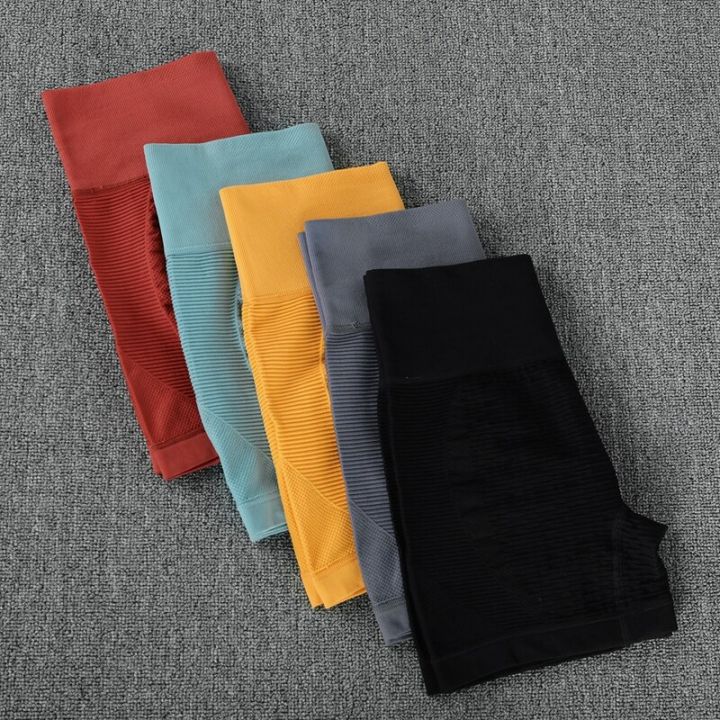 Sport%20Shorts%20Black%20Booty%20Shorts%20High%20Waist%20Push%20Up%20Short%20Leggings%20Slim%20Stretch%20Fitness%20Femme%20Yoga%20Tights%20-%20Image%204