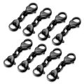 8 Pcs Double End Lobster Clasp Necklace Shortener Clasp Bracelet Extension Clasp Chain Extender Double Claw Connector. 