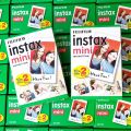 【Lejia】Fujifilm Instax Mini Film 100 Sheets Inch White Edge Photo Paper for Polaroid FUJI Instant Mini LiPlay 11 8 70.