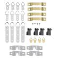 68 Pcs Picture Frame Hanging Hooks for Wall Mount.