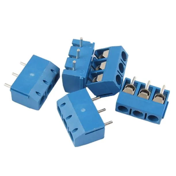 5Pcs-%203Pin%20BLUE%20Color%20KF301-3P%203%20Pin%20Plug-In%20PCB%20Mount%20Straight%20Screws%20Terminal%20Block%20Connector%205.08mm%20Pitch%20Socket%20Strips%20For%20Electronics%20Cables%20Connectors%20Terminals%C2%A0%20-%20Image%209