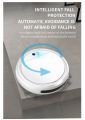 Wireless 3 in 1 Sweeping Robot Auto Rechargeable Vacuum Cleaner Home Automatic Dry Wet Cleaning Multifunctional Smart Robot-White Red.
