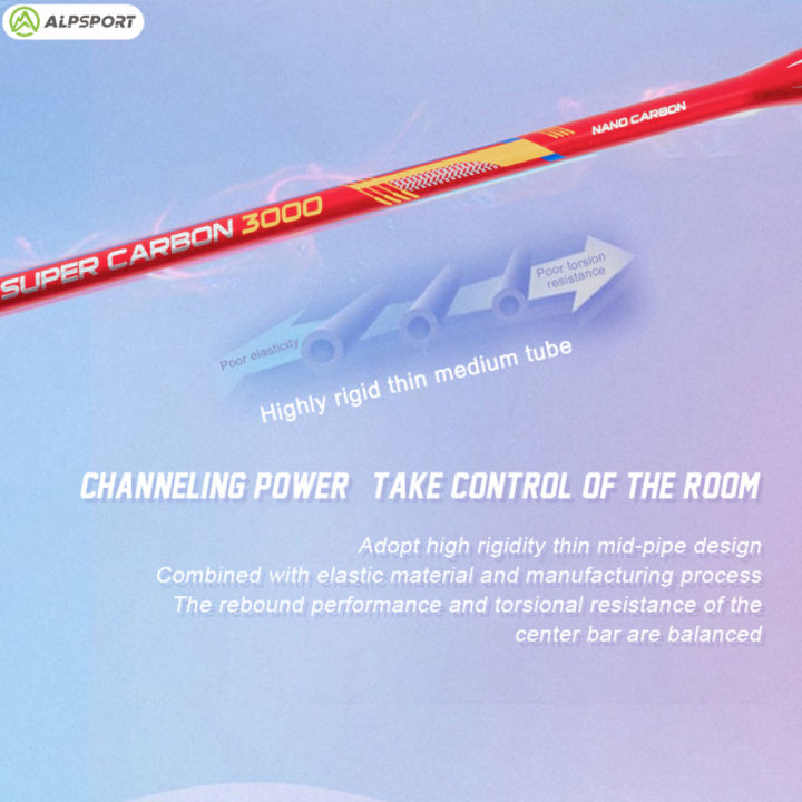 ALP-SPORTS%20GJ%2010U%20Ultralight%20Badminton%20Racket%20%7C%20T800%20Full%20Carbon%20Fiber%20%7C%2052g%20Professional%20Grade%20Design%20%7C%20G5%20Ergonomic%20Handle%20%7C%2076-Hole%20Precision%20Stringing%20%7C%20Suitable%20for%20Competition%20and%20Training%20-%20Image%206