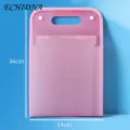 A4 File Folder A4 Vertical 13 Pockets Multifunctional Snap Button Portable Exam Paper Document Accordion File Organizer Bag Accordion File Folder. 
