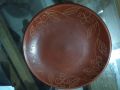 Clay Plate Eating Plate - Traditional Clay Plate For Serving Meals - Single Piece. 